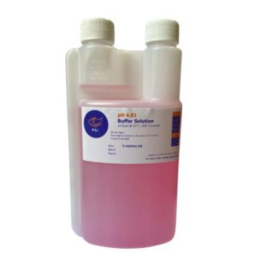 Buffer solution 4.01 dosing bottle