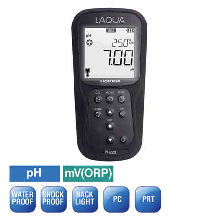 LAQUA PH220 Portable pH/ORP/Temperature Meter