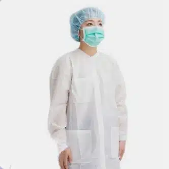 non-woven Disposable lab coat