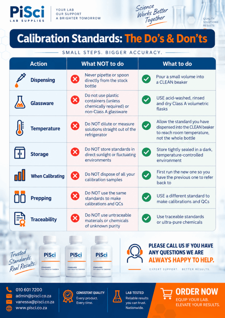 The Dos and Donts of Calibration